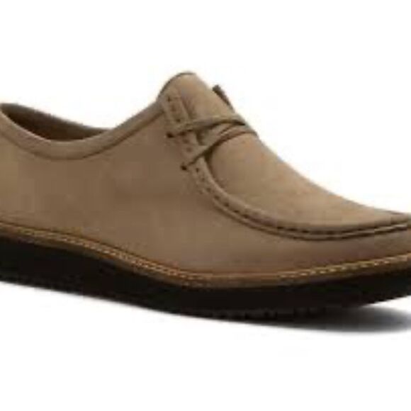 Clarks Glick Bayview Nubuck Chukka Boots Sz 10 - Picture 1 of 10